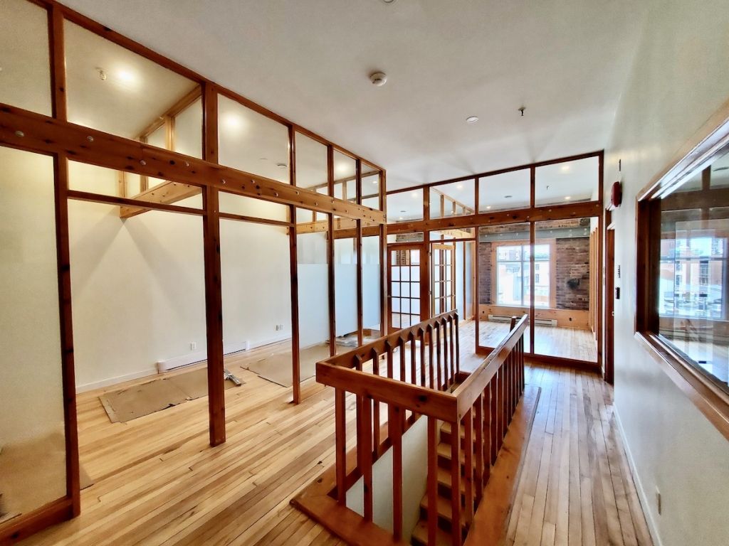 Newly renovated loft-style full floor office space in Old Montreal