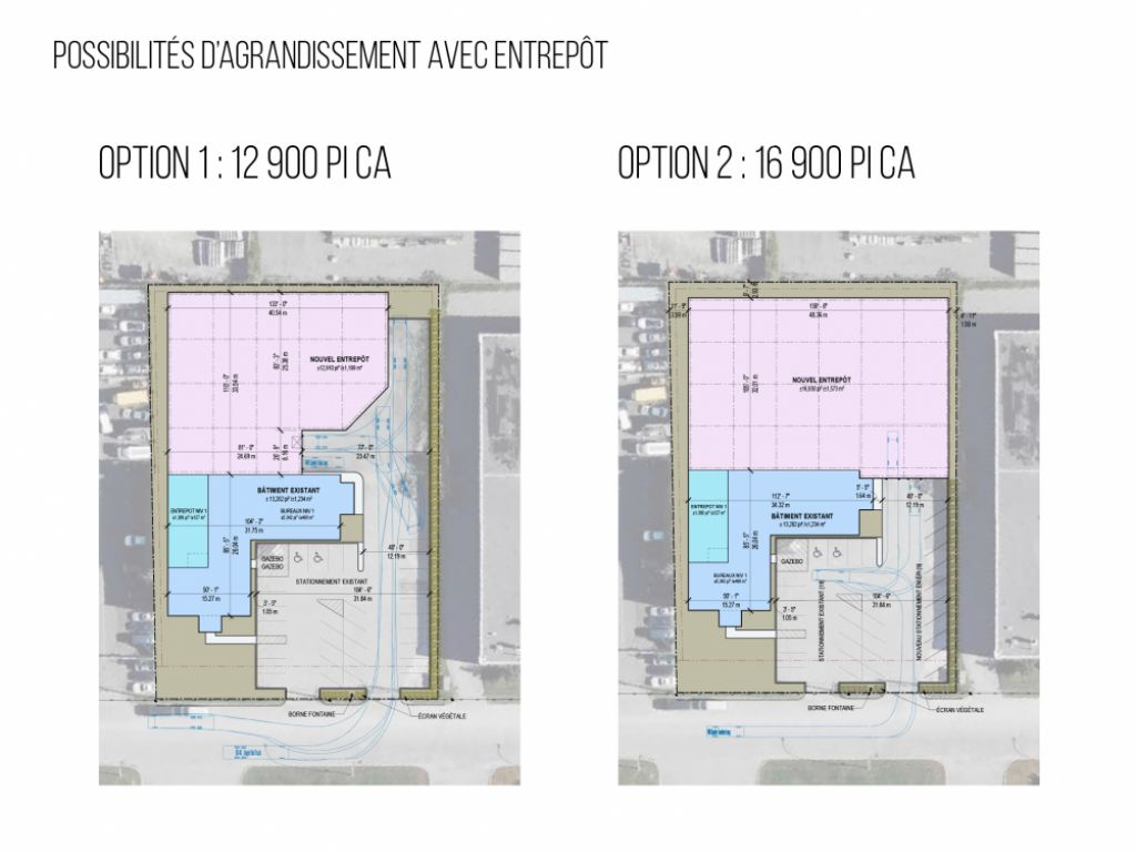 Immeuble industriel / bureaux  vendre