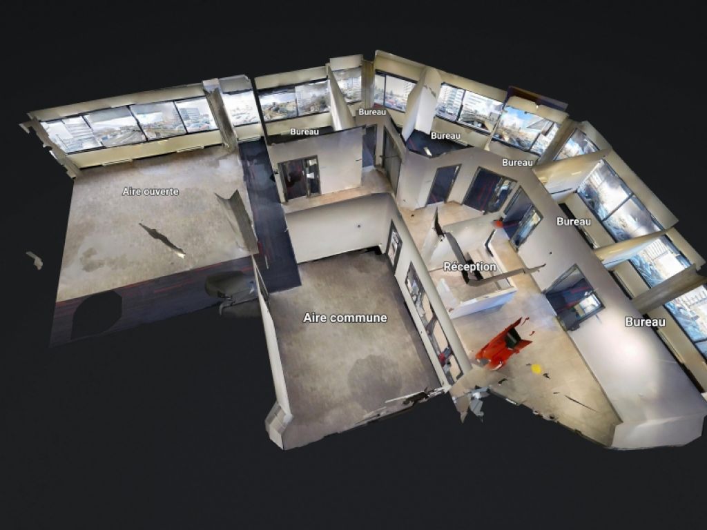 Espace de bureaux moderne  Place Iberville III (Qubec)