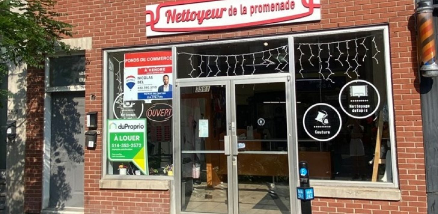 Commerce sur la Promenade Ontario - À louer