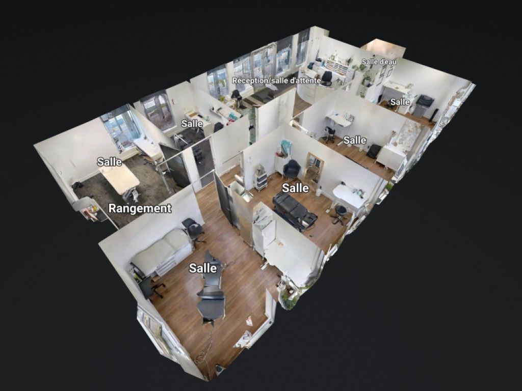 Espace pour une clinique  Les Rivires