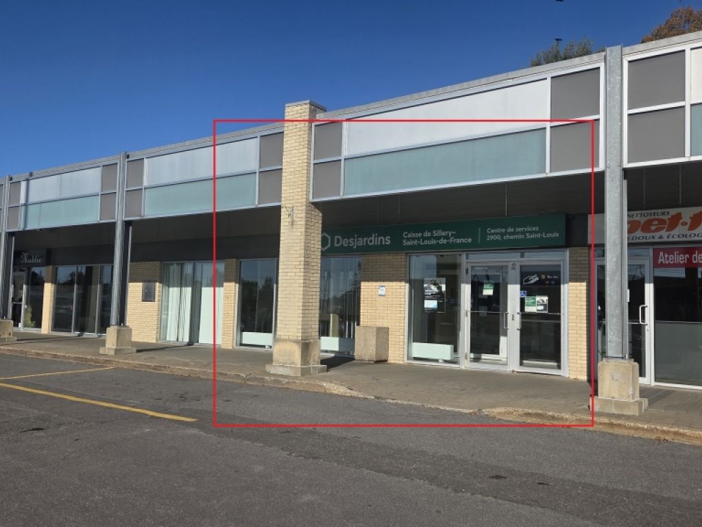 Espace de bureau à louer en RdC – Ste-Foy