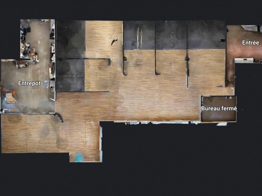 Grand espace commercial avec entrepôt – Québec