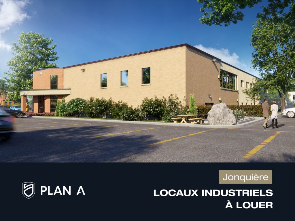 Industrial/Commercial space for lease - Jonquire - 400 to 10,500 ft2 