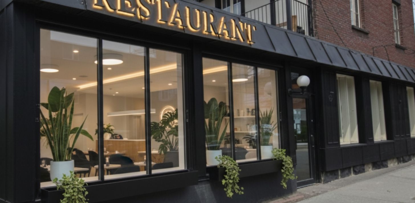 Commercial space for rent in Montreal � Corner lot � Commercial range hood included � Delivery access � Restaurant, coffee shop, Catering, Ghost Kitchen, Bakery � Ville-Marie East - For Rent