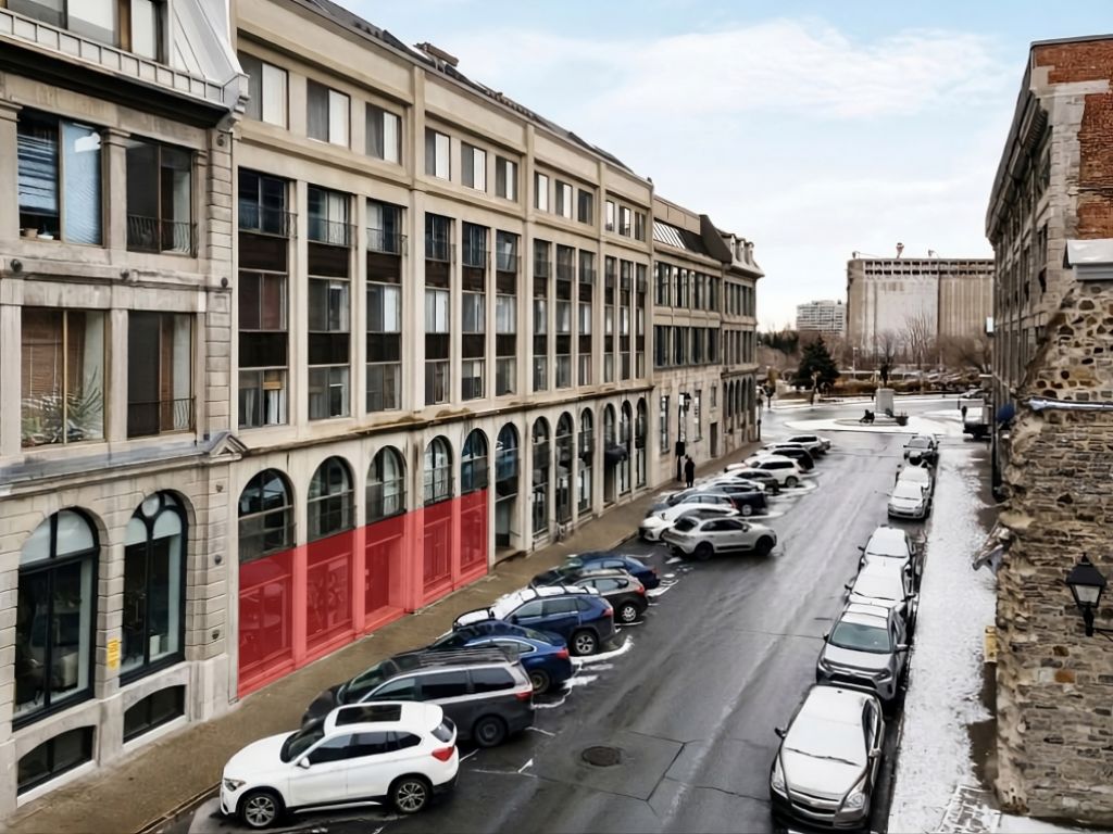 Emplacement de choix au coeur du Vieux-Montr�al