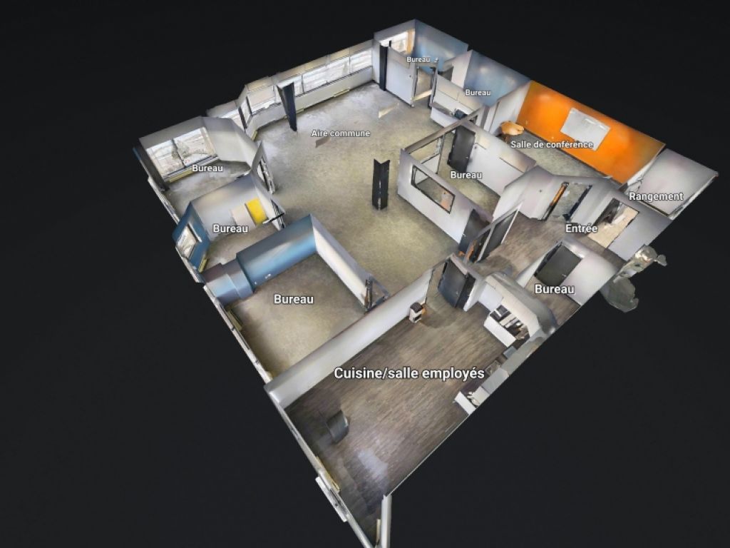 Espace de bureaux moderne  Place Iberville IV (Qubec)