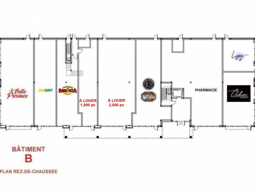 Local Commercial � Louer Longueuil (Saint-Hubert)