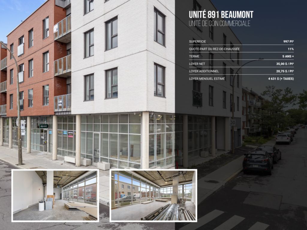 Commercial units for rent near MIL