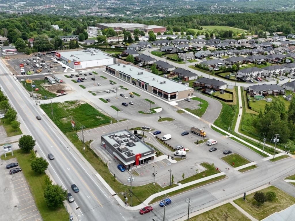 Commercial spaces for lease in Sherbrooke