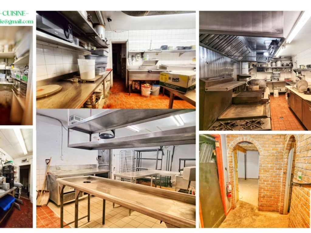 Space for rent - restaurant with full equipement - Ville-marie Est
