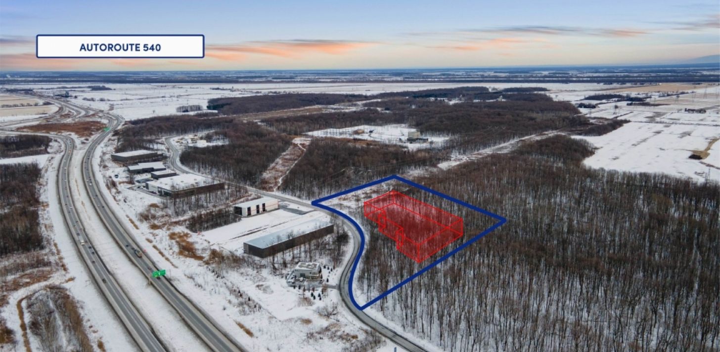 Valleyfield Industrial Ecopark - New space for sale/rent - For Rent