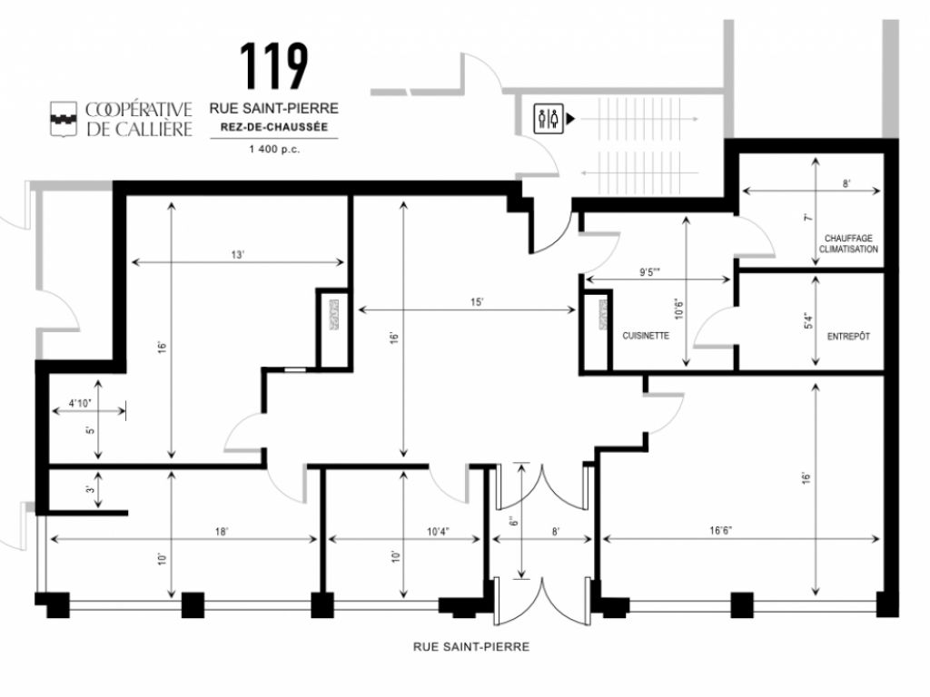 Prime location in the heart of Old Montr�al