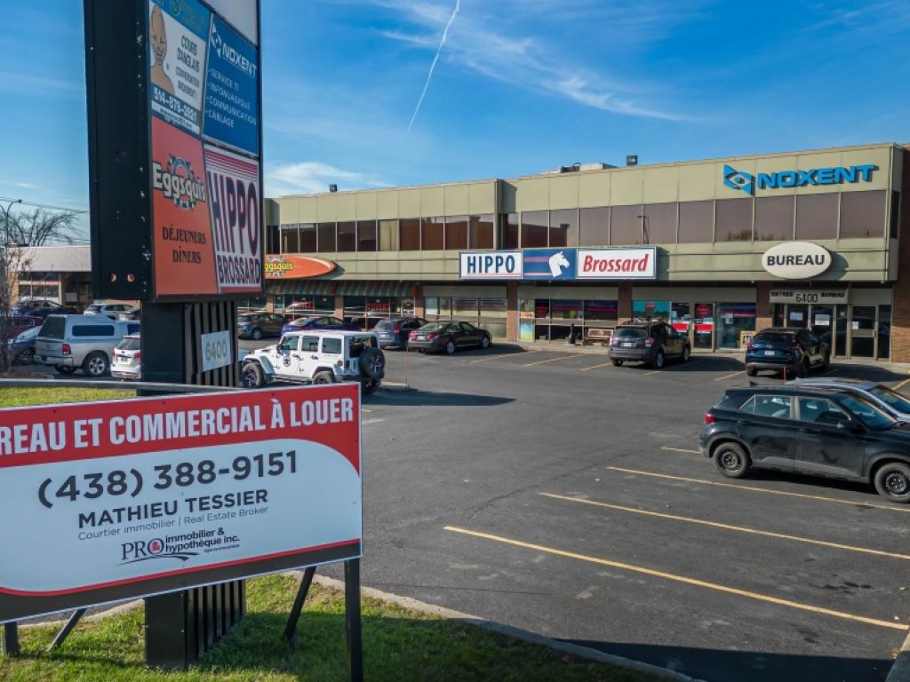 Commercial space and offices for rent Brossard
