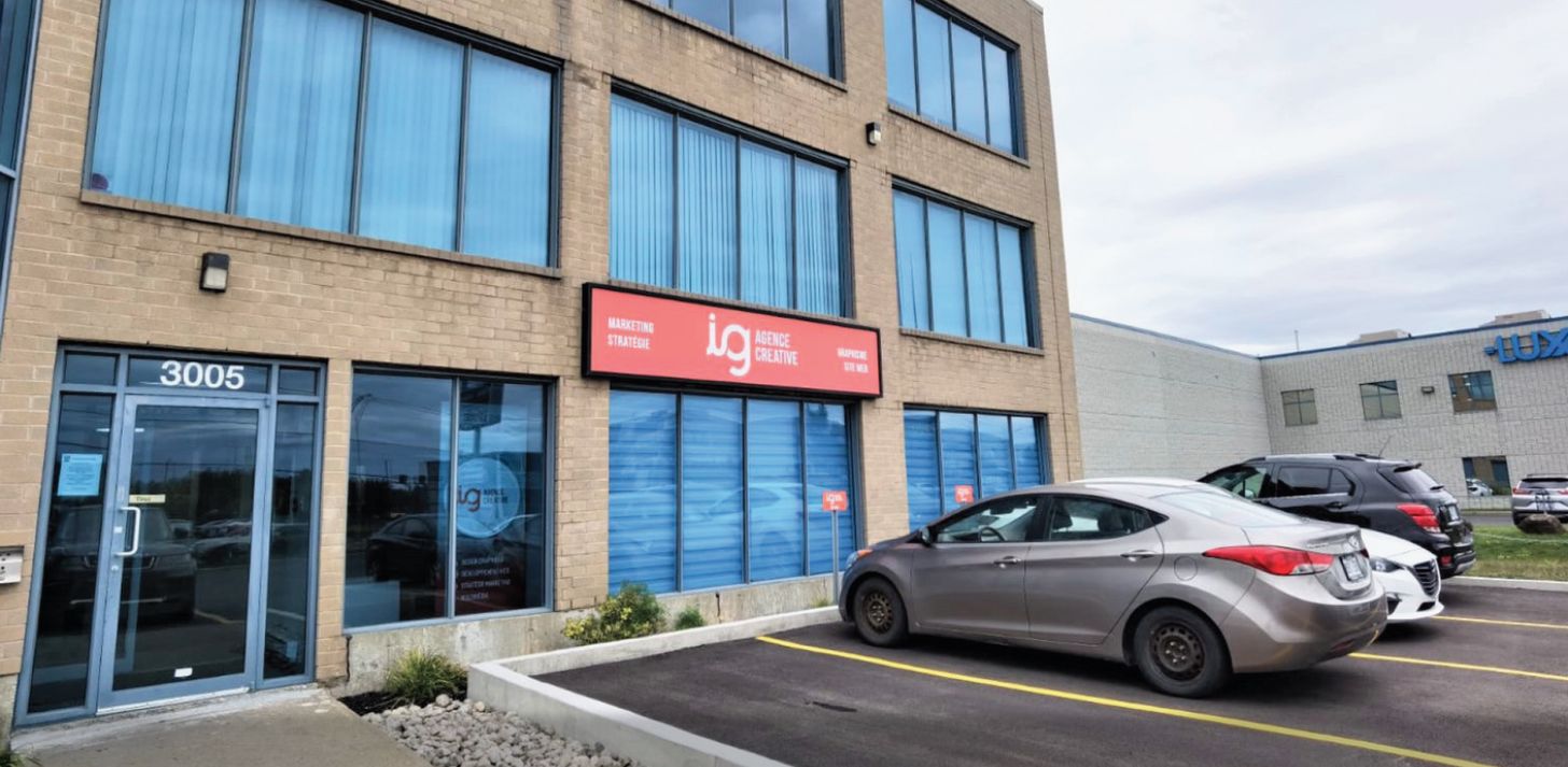 Bureau à louer 1400 pc au rdc Brossard - À louer