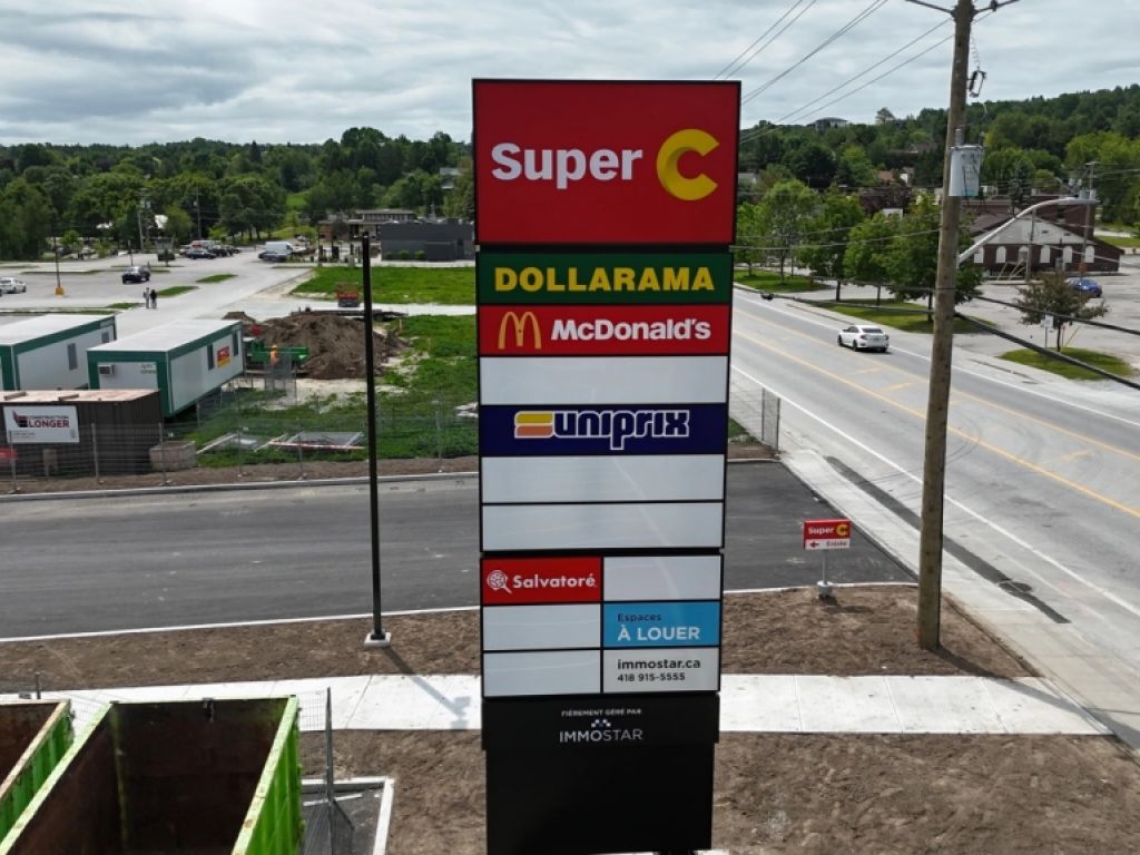 Commercial spaces for lease in Sherbrooke