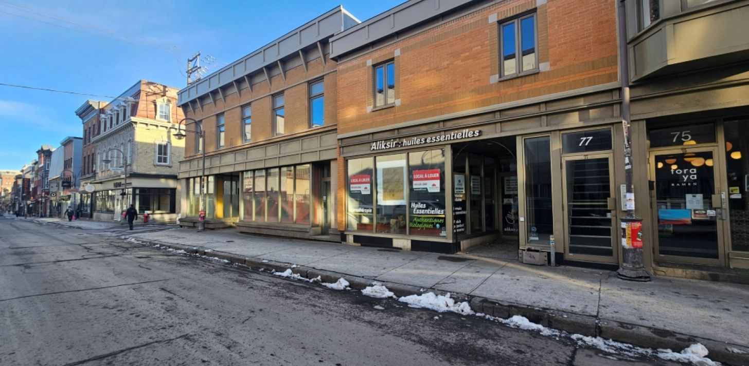 LOCAL COMMERCIAL ST-JOSEPH EST QUÉBEC - À louer