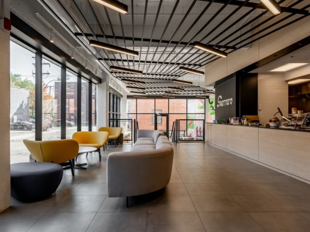 BUREAUX LOFTS DANS LE HUB IA