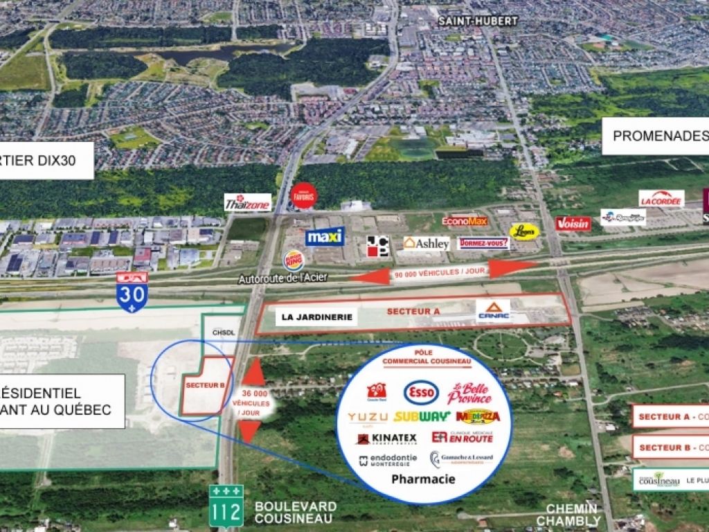 Commercial space for rent (Longueuil) - 2 100 sqft