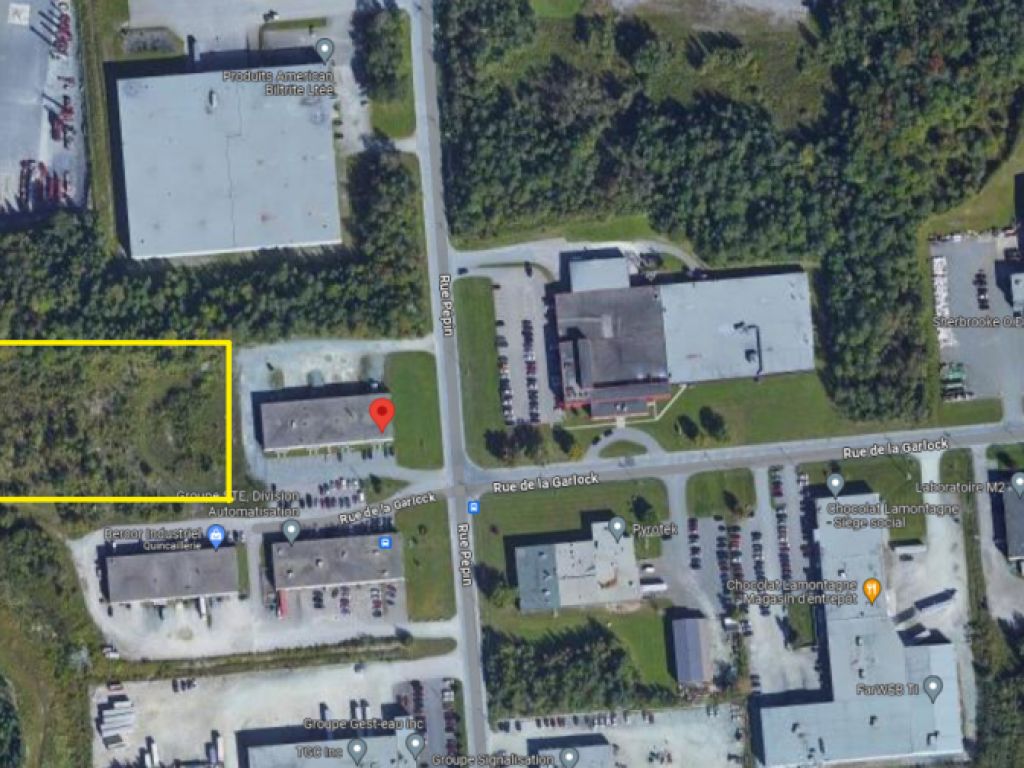 Projet Industriel en Location - Zone Industrielle de Sherbrooke