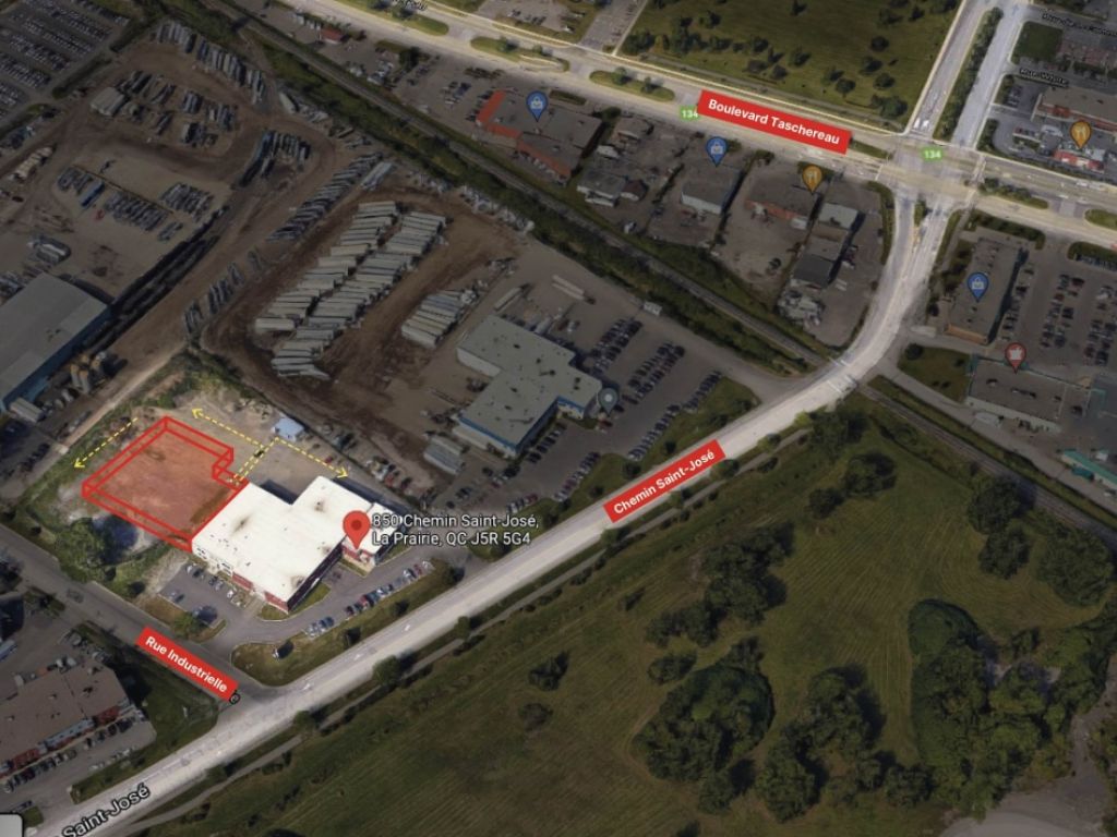 Industrial space to be built 15,000 to 40,000 sqft - La Prairie