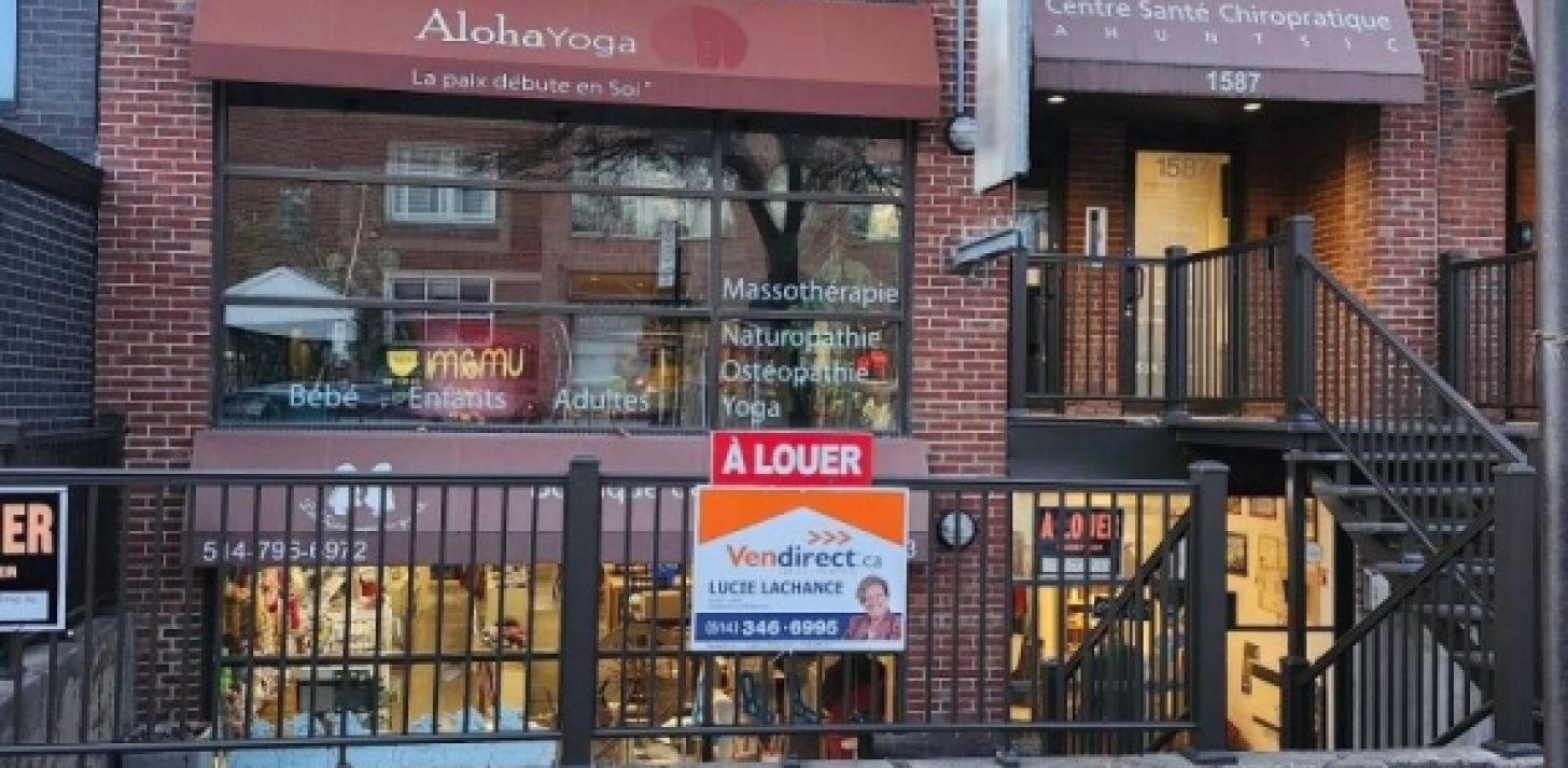 Local 2000 pc Promenade Fleury Ahuntsic Montréal - À louer