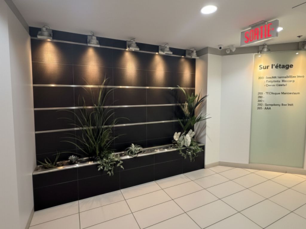 Bureaux professionnels et commerciaux � louer � Brossard
