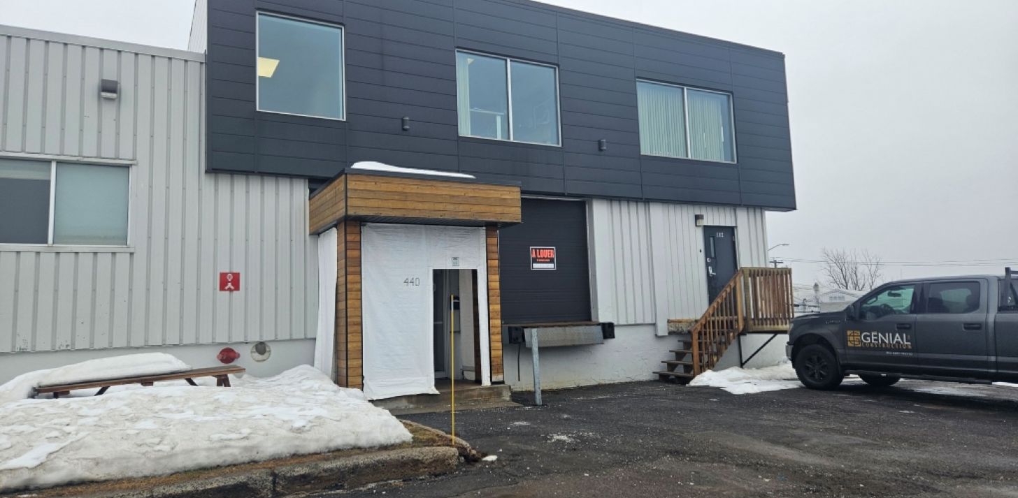 Local industriel &agrave; louer &agrave; Beauport � 440, rue des Cordill&egrave;res, local 102 - Space For Rent
