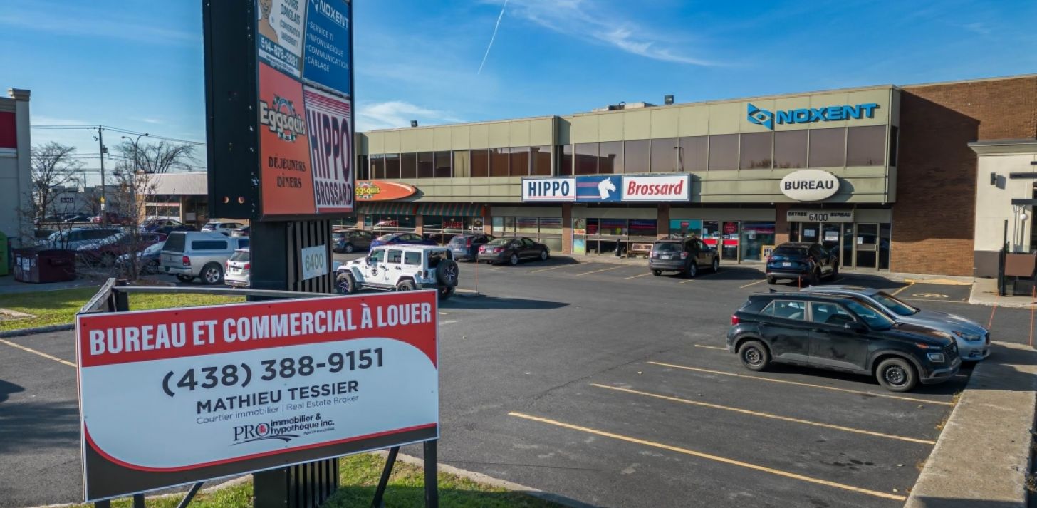 Espace commercial et bureaux à louer Brossard - À louer