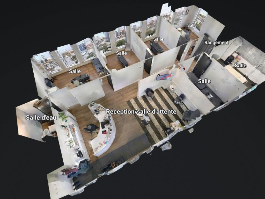 Espace pour une clinique  Les Rivires