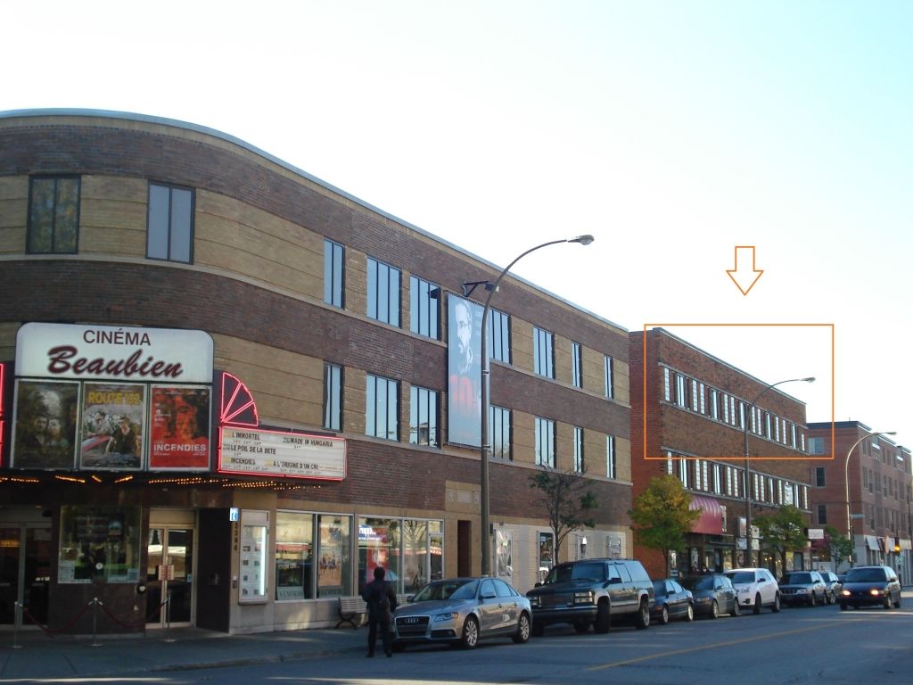 exceptional location Turnkey office next to Cinema Beaubien