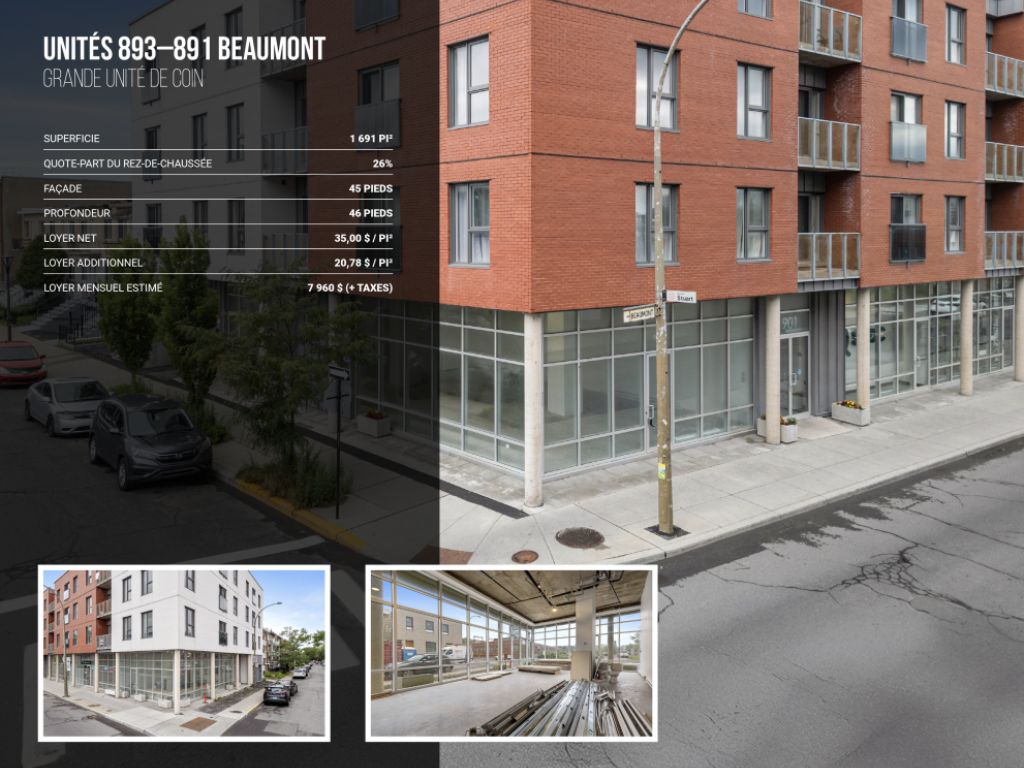 Commercial units for rent near MIL