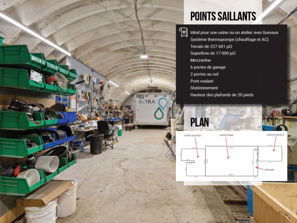 Industrial space for sale