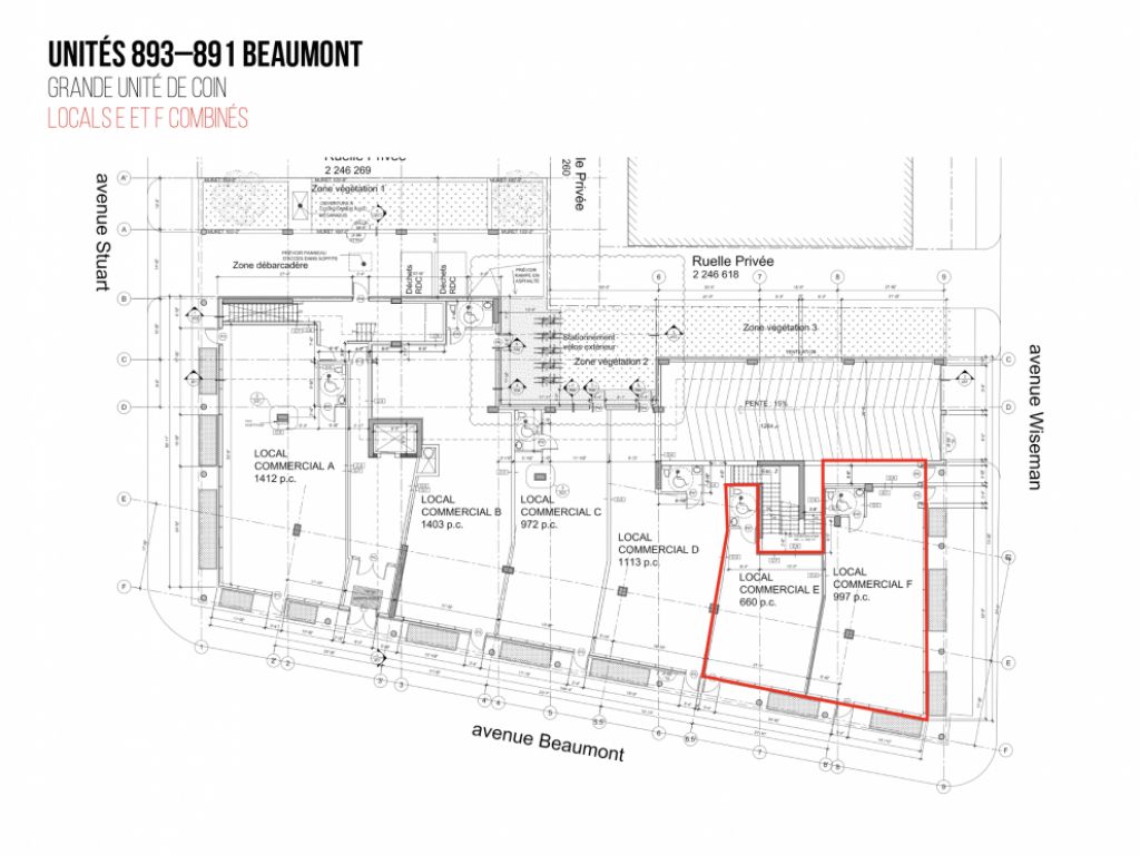 Commercial units for rent near MIL