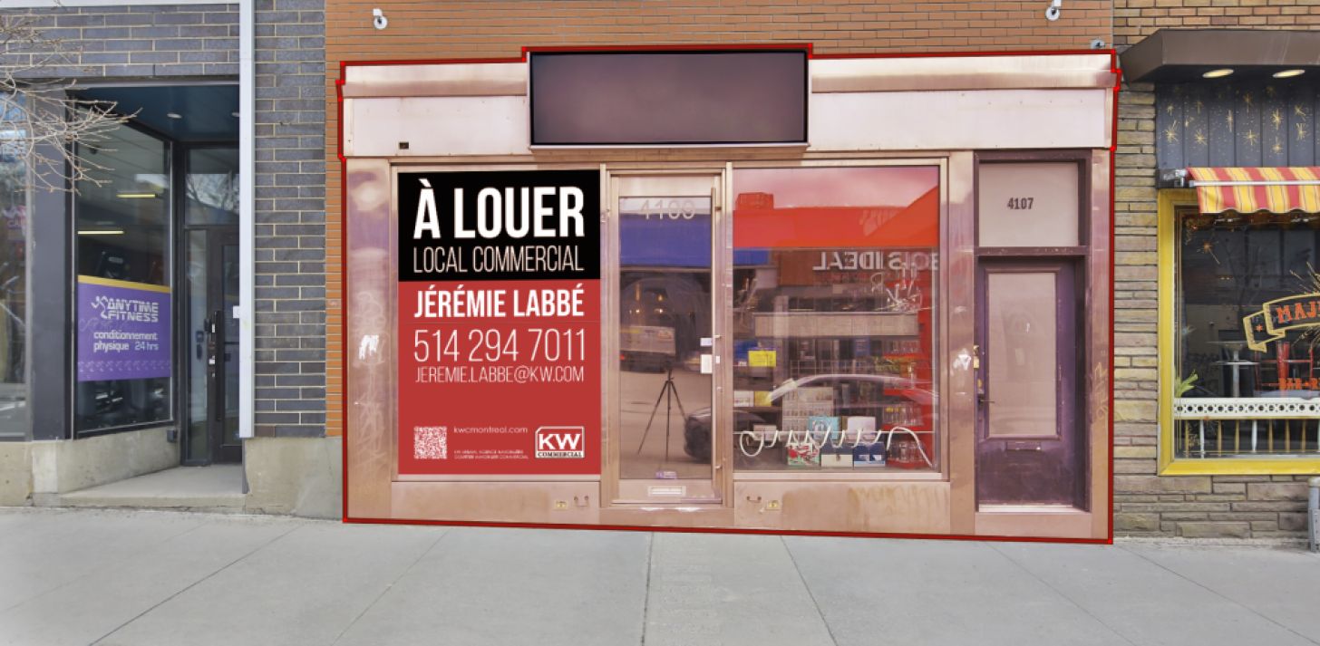 Local commercial sur le Blvd. Saint-Laurent - À louer