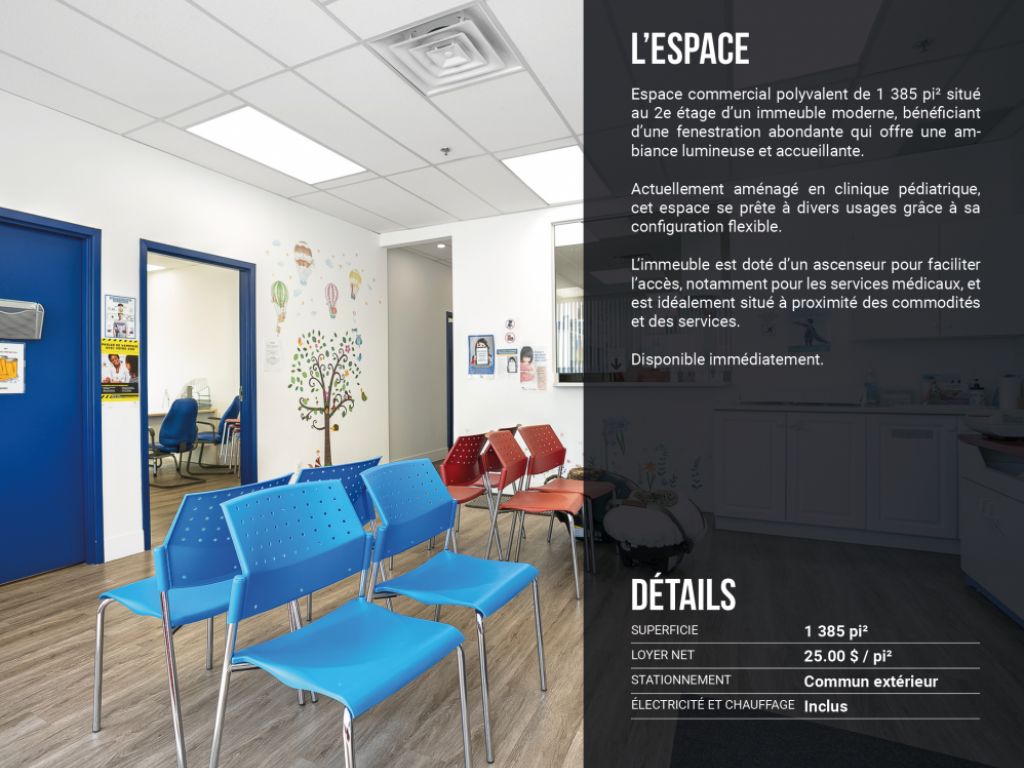 Espace bureaux  louer 