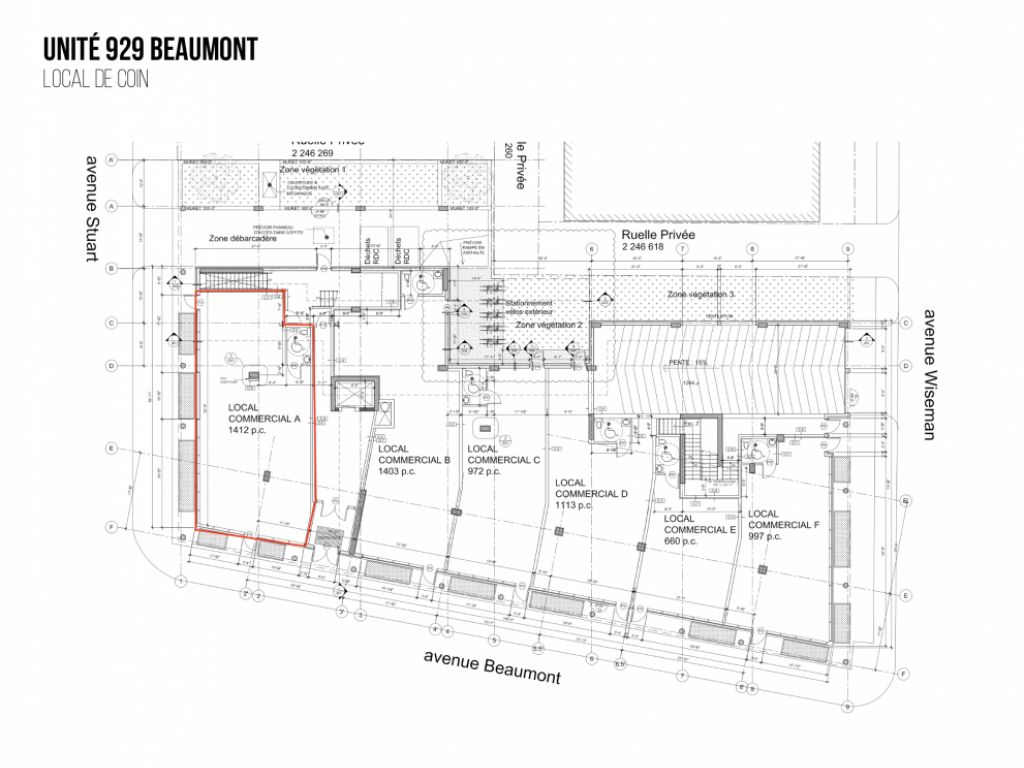Commercial units for rent near MIL